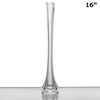 16" Clear Eiffel Tower Wedding Glass Vases -12pcs