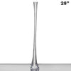 28" Clear Eiffel Tower Vases-6pc