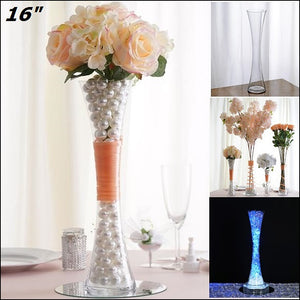Craft And Party, Pack of 12, Eiffel Tower Vases Centerpiece for Flower,  Wedding, Decoration. (28, White)