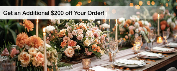 Special Wholesale Discounts - Save up to $200
